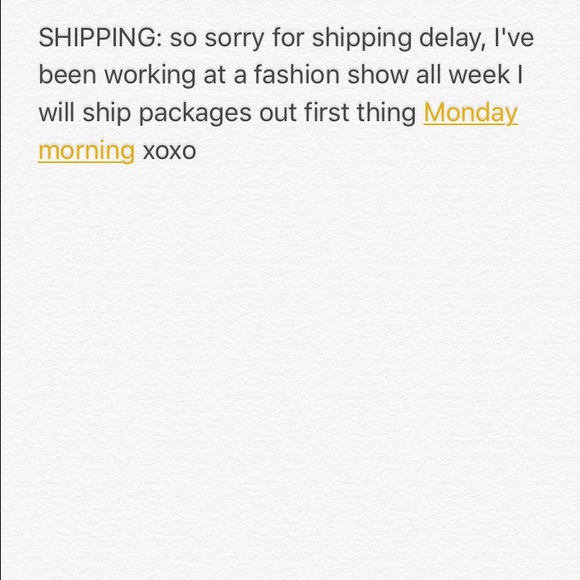 Shipping