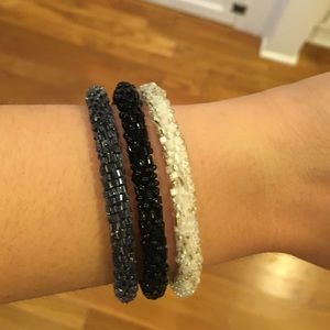 Set of three Lily and Laura bracelets