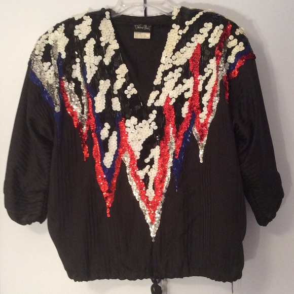 Vintage Diane Freis Pullover Blouse