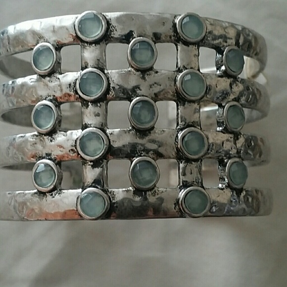 Lucky Brand Jewelry - Lucky Brand Sivertone Cuff bracelet