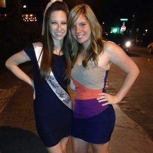 Gianni Bini pleated minidress