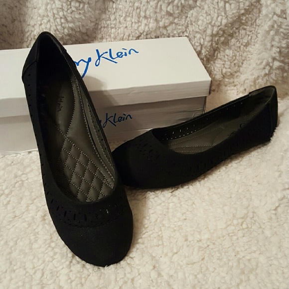 Tory Klein Black Flats