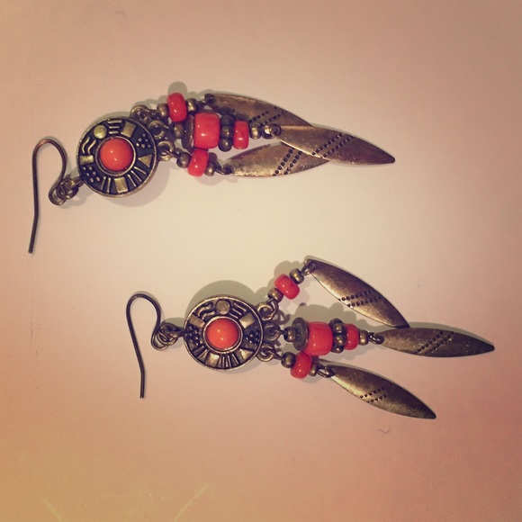 Francesca's tribal earrings