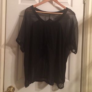 Urban Outfitters Sheer Tshirt