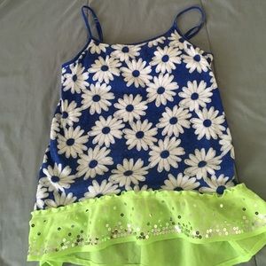 Justice Girls adorable flower top.