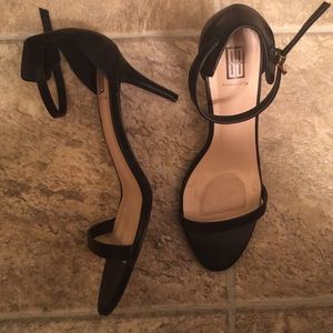 Justfab open toe shoes