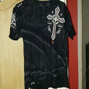 Men's Affliction Short Sleeve Shirt