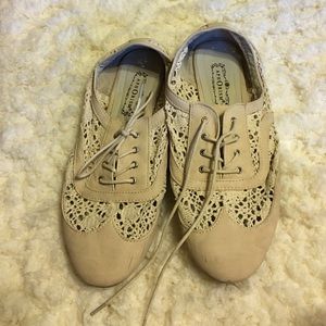 Lace oxfords