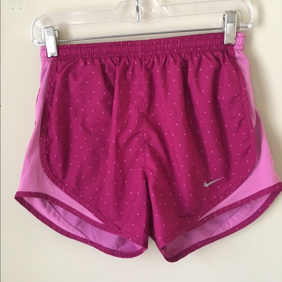 Nike Pants - Nike Dry fit tempo running Shorts Pink Size XS