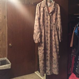 Vintage hippie printed maxi dress