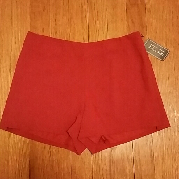 FOREVER 21 I LOVE H81 shorts