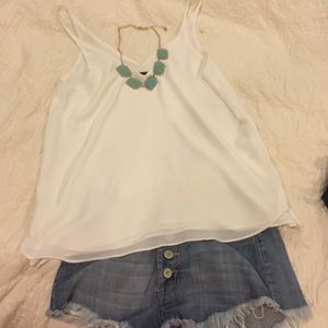 White Topshop shirt - great for any occasion