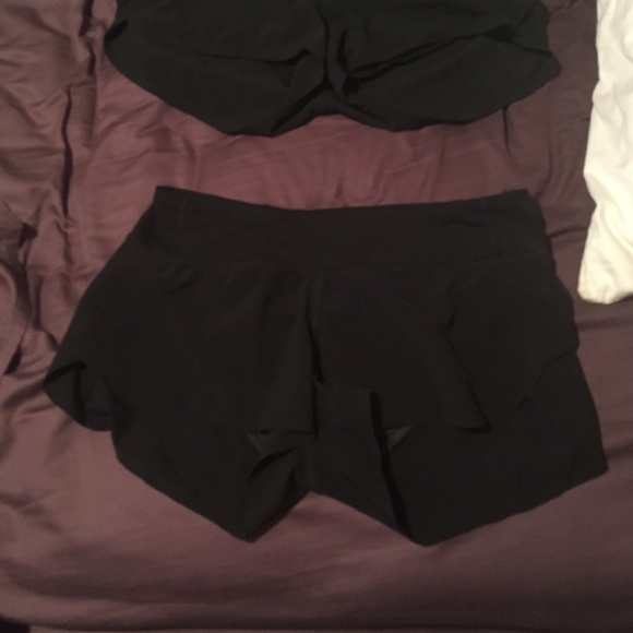 Lululemon seamless speed shorts