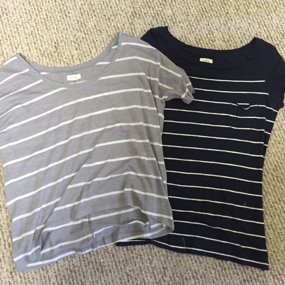 2 Striped shirts
