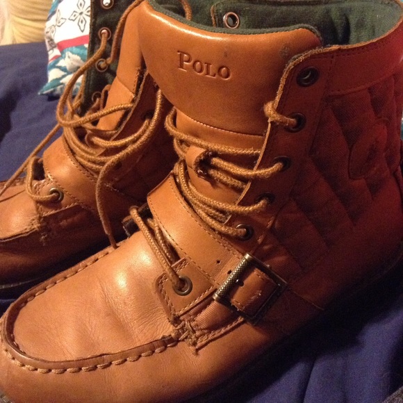 Polo boots by Ralph Lauren