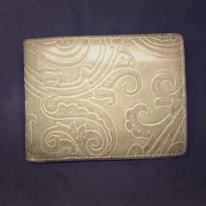 Mens Etro paisley wallet