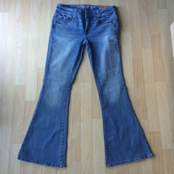 American eagle flared jeans
