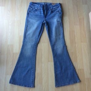 American eagle flared jeans