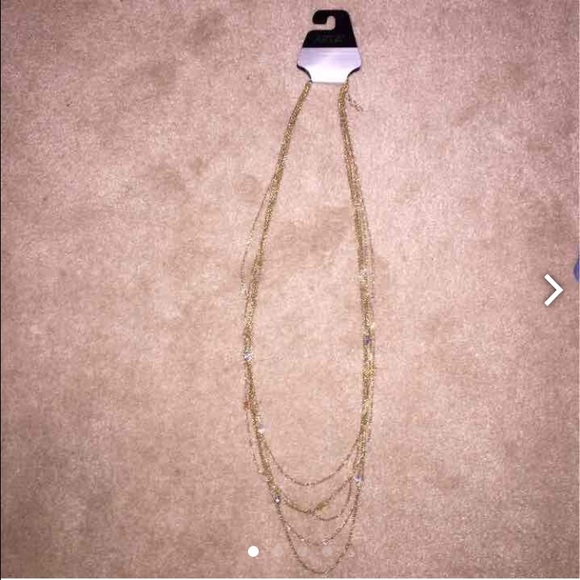 Sold on Merc.Long Layered Necklace