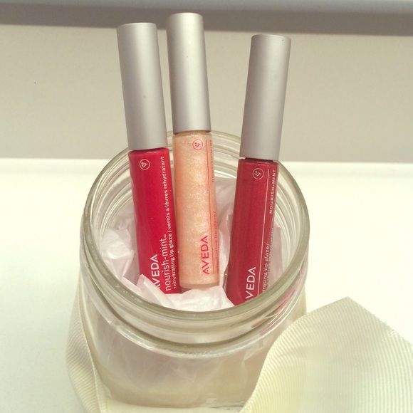 Aveda lip gloss trio