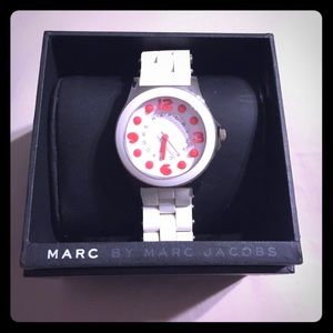 Marc Jacobs Pelly Two Tone Aluminum Silicone Watch