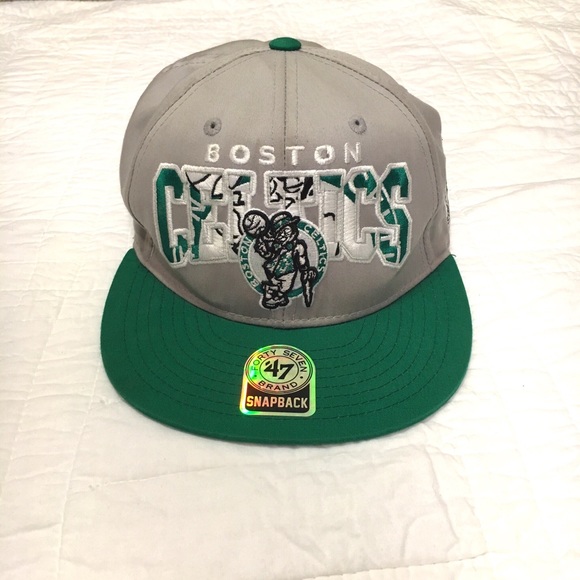 Boston Celtics Gray & Green SnapBack
