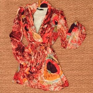 Ark & Co Dress With Open Sleeve