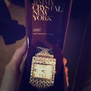 Jimmy crystal watch.