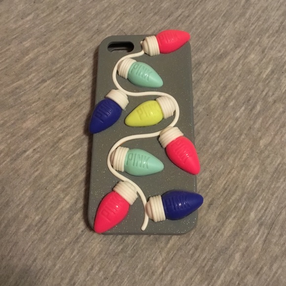 Pink Iphone 5 light up case