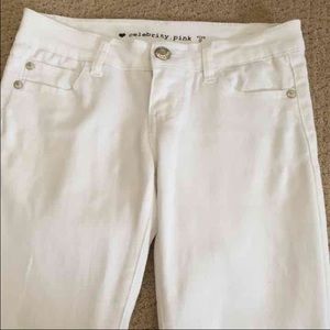 Celebrity Pink white jeans