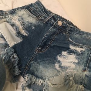 American eagle high rise shorts