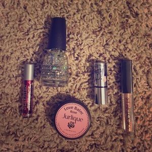 Assorted makeup. Full size and samples