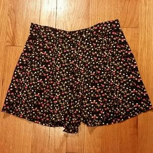 LUCCA COUTURE floral shorts with pockets