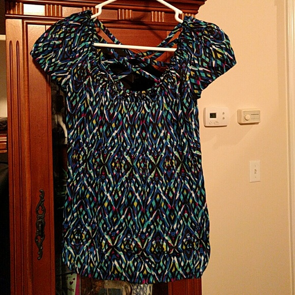 Patterned blouse