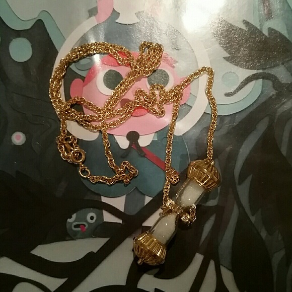Hourglass Necklace. Harry Potter Time Turner
