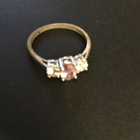 Purple Diamond Ring