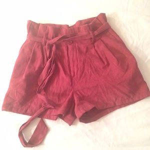 Maroon shorts