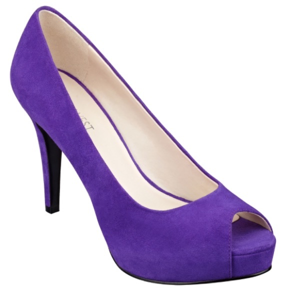 Nine West Shoes - ‼️on hold ‼️Nine West Camya heels purple suede