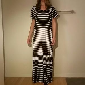 Gap Striped Maxi Dress