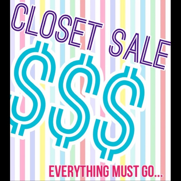 CLOSET SALE!!!!!!