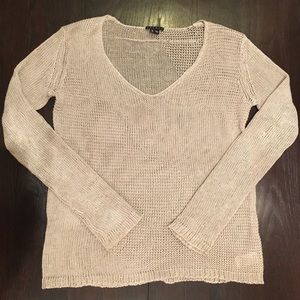 NWOT Theory linen perfect transition sweater