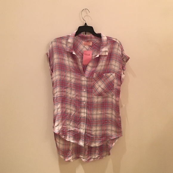 Flannel blouse