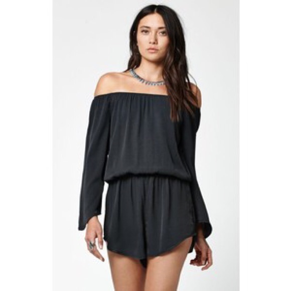 Off the shoulder romper