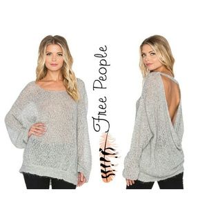 ❗24 Hr Flash Sale❗Free People Drape Back Sweater