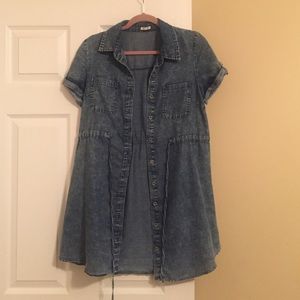Blue jean dress