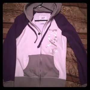Fox zip up hoodie