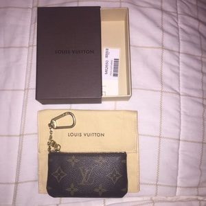 Louis Vuitton Key Pouch, Box AND Dust bag!
