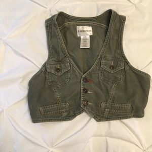 Corduroy vest