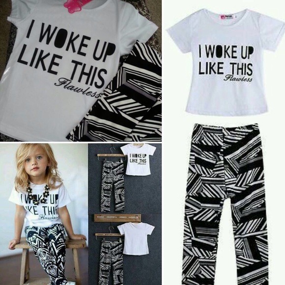 I Woke Up Like This 2-pc Set