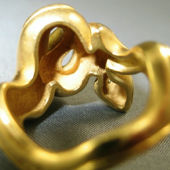 Kieselstein-Cord 18K Gold & Diamond Snake Ring - Picture 4 of 4